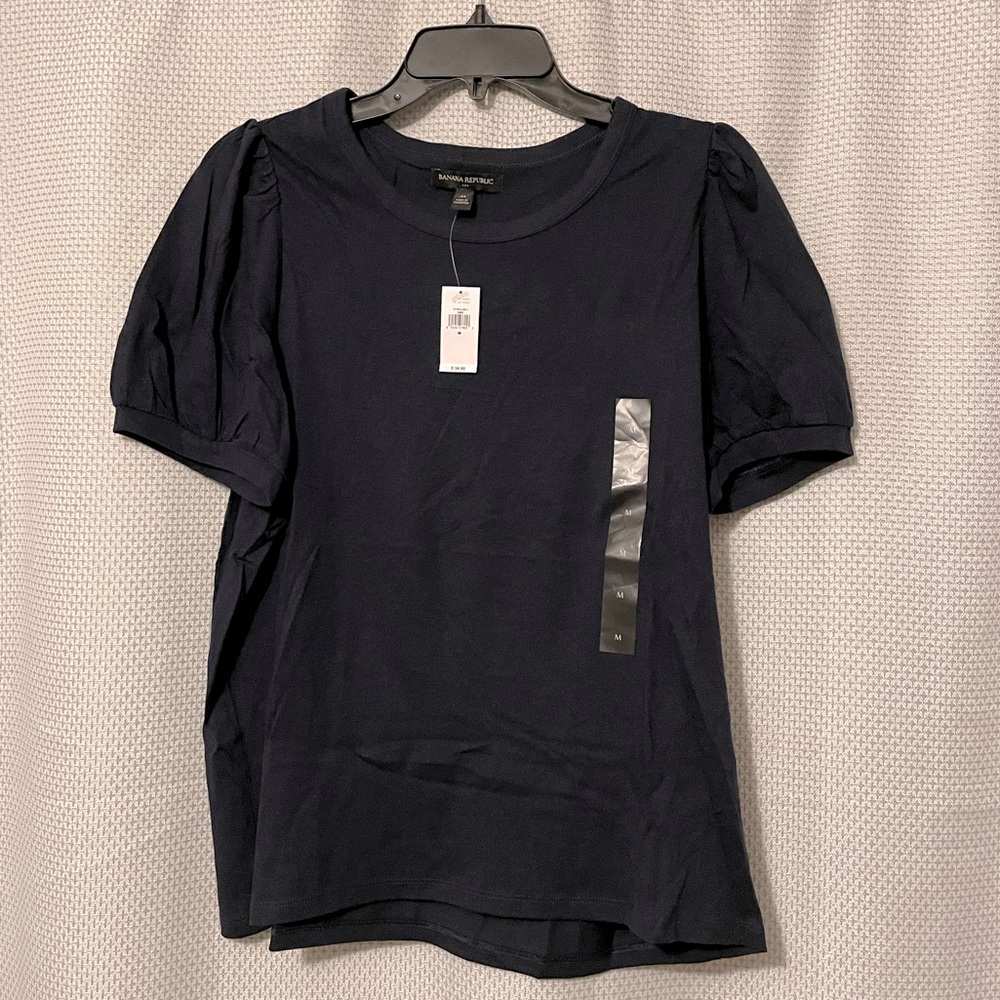 Navy Banana Republic Top NWT